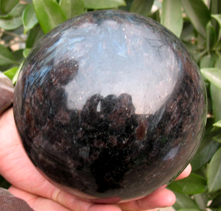 Black Tourmaline Sphere very Protective 2573